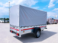 Remorque voiture simple essieu avec bâche 750 kg
