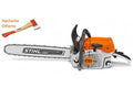 Tronçonneuse Stihl Ms 462 C-M avec 2 Chaines D’Origine et Une Hachette de Bucheron Stihl AX6